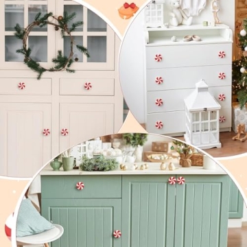 Christmas Knob Covers for Instant Holiday Decor