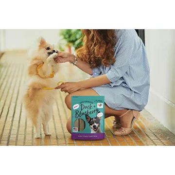 Premium Duck and Blueberry Jerky Treats for Dogs