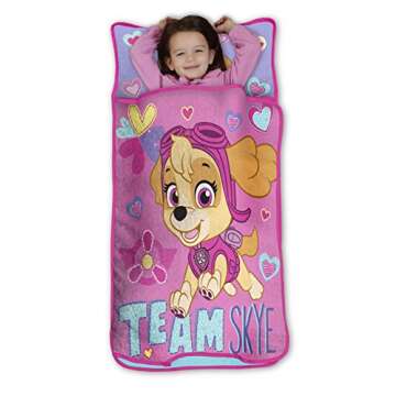 Paw Patrol Team Skye Toddler Nap-Mat Set - Includes Pillow and Plush Blanket – Great for Girls Nap...