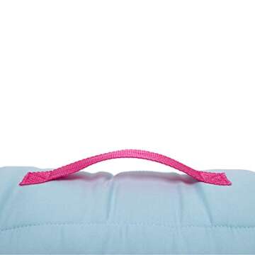 Paw Patrol Team Skye Toddler Nap-Mat Set - Includes Pillow and Plush Blanket – Great for Girls Napping During Daycare or Preschool - Fits Toddlers, Pink