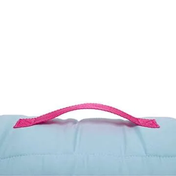 Paw Patrol Team Skye Toddler Nap-Mat Set - Includes Pillow and Plush Blanket – Great for Girls Napping During Daycare or Preschool - Fits Toddlers, Pink