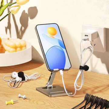 Ultimate Magnetic Cord Organizer - Reusable Silicone Cable Ties (12 Pack)