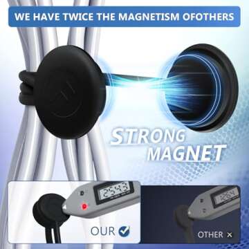 FGSAEOR Magnetic Cord Organizer for Cables and More