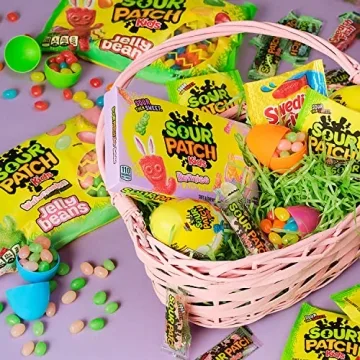 SOUR PATCH KIDS & SWEDISH FISH Easter Candy Bulk Pack