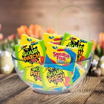 SOUR PATCH KIDS & SWEDISH FISH Easter Candy Bulk Pack