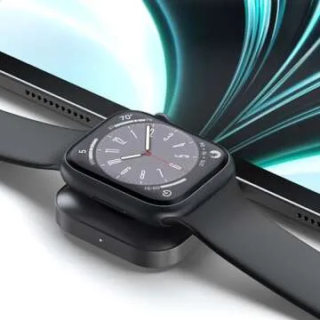 Satechi Apple Watch Charger USB C [MFi-Certified] Portable Watch Charger – Compatible with Apple Watch Ultra and Series 9/8/7/6/SE/5/4/3/2/1 (Cable Not Included)