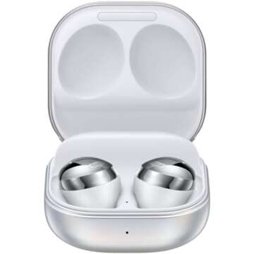 SAMSUNG Galaxy Buds Pro True Wireless Bluetooth Earbuds w/ Noise Cancelling, Charging Case, IPX7 Wat...