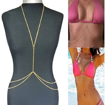 Topbuti Sexy Body Chain for Women - Beach Jewelry