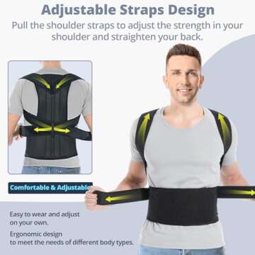 Back Brace Posture Corrector for All Ages and Genders