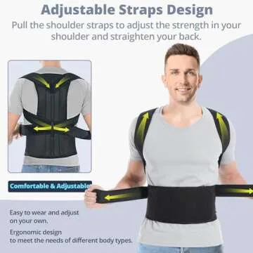 Back Brace Posture Corrector for All Ages and Genders