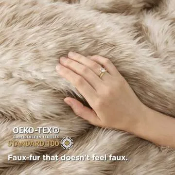 Luxurious Bedsure Faux Fur Blanket - Cozy & Stylish
