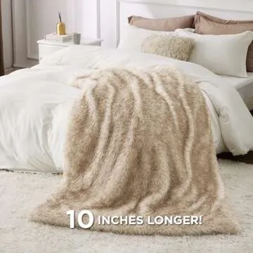 Luxurious Bedsure Faux Fur Blanket - Cozy & Stylish