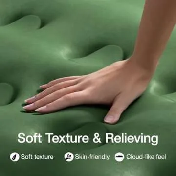 Zearna Air Mattress Queen with Built in Pump - 16" Comfort Blow Up Bed, 2 Mins Quick Self Inflatable with Double Air Chamber, with Storage Bag, for Camping,Home,Travel, 650lbs Max