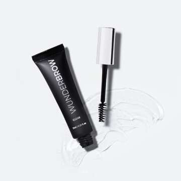 WUNDERBROW FLEXI-SET CLEAR BROW GEL, Brow Setting Gel Clear, Grooming Brow Hair Gel, Long-Lasting, Soft Hold