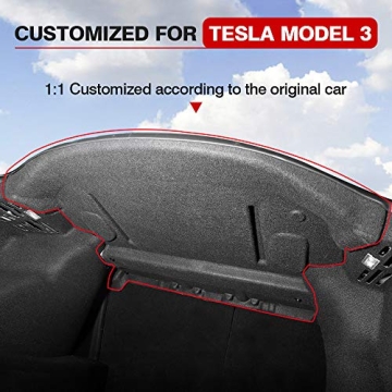 Premium Soundproof Mats for 2017-2022 Tesla Model 3