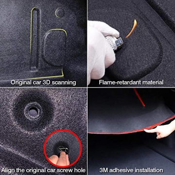 Premium Soundproof Mats for 2017-2022 Tesla Model 3