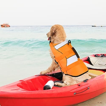 High-Buoyancy Malier Dog Life Jacket for Safe Swimming