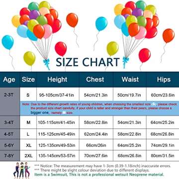 AIWUHE Kid's Full Body Swimwear Boys&Girls One Piece Swimsuit Long-Sleeve Water Sports Rash Guard UPF 50+ Sunsuit Sets Gray 3-4T M