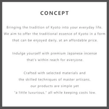 Kyoto Sandalwood Incense Sticks for Relaxation Meditation