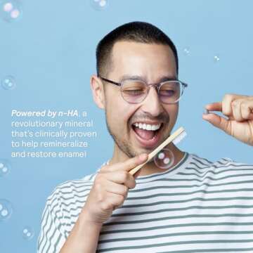 HUPPY Toothpaste Tablets for Natural Whitening and Travel