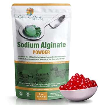Sodium Alginate 100% Food Grade Natural Thickening Agent