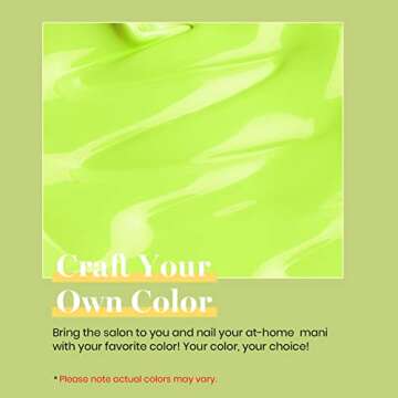 Beetles Bright Neon Yellow Gel Nail Polish for Women