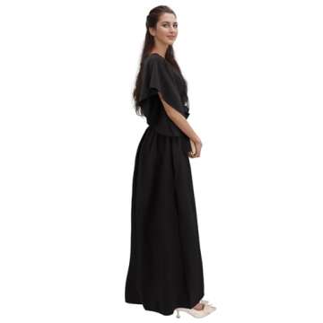 Stylish Summer Black Semi Formal Dress for Every Occasion