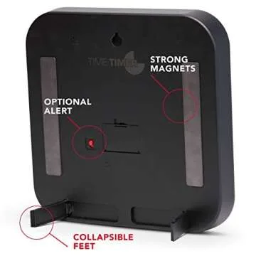 TIME TIMER 12 inch Visual Timer 60 Minute Kids Desk Countdown Clock with Dry Erase Activity Card, Al...