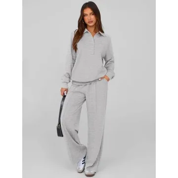 PRETTYGARDEN Women's Cozy Fall 2-Piece Sweatsuit