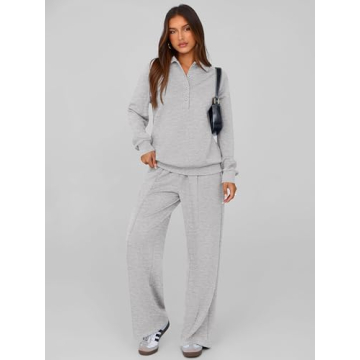 PRETTYGARDEN Women's Cozy Fall 2-Piece Sweatsuit