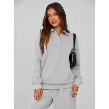 PRETTYGARDEN Women's Cozy Fall 2-Piece Sweatsuit
