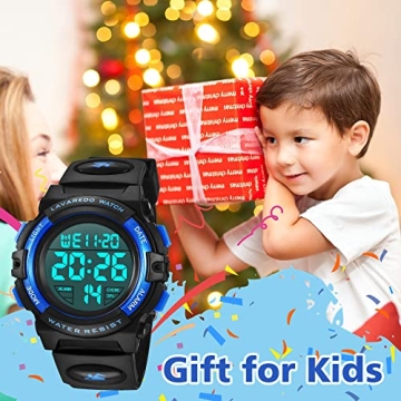 A ALPS Waterproof Digital Kids Watch - Fun and Functional