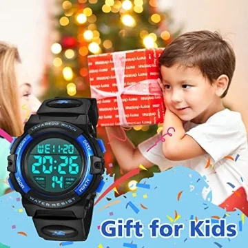 A ALPS Waterproof Digital Kids Watch - Fun and Functional