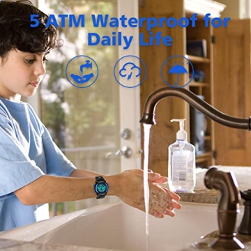 A ALPS Waterproof Digital Kids Watch - Fun and Functional