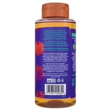 Tree Hut Pumpkin Pop Foaming Gel Wash | Cleanse Skin without Stripping Moisture | Hydrating Oil Complex | Limited Edition Fall | 18 fl oz.