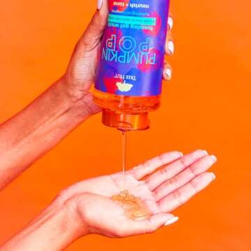 Tree Hut Pumpkin Pop Foaming Gel Wash | Cleanse Skin without Stripping Moisture | Hydrating Oil Complex | Limited Edition Fall | 18 fl oz.