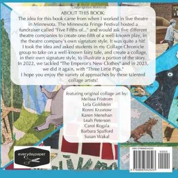 Collage Artists Reimagine Fairy Tales: Three Little Pigs (Collage Chronicle Fairy Tales)