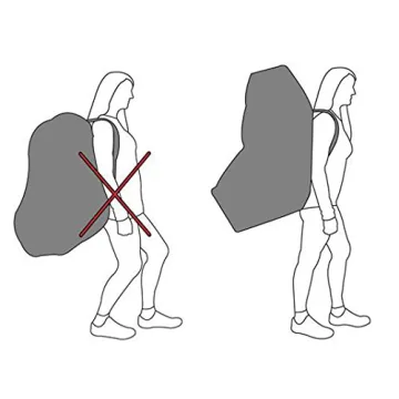 Premium Backpack Car Seat Travel Bag with AirTag Holder