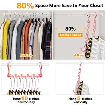 8-Pack-Closet-Organizers-and-Storage,Clothes-Organizer-Hangers for Heavy Clothes Sturdy Home Closet ...