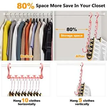 8-Pack-Closet-Organizers-and-Storage,Clothes-Organizer-Hangers for Heavy Clothes Sturdy Home Closet ...
