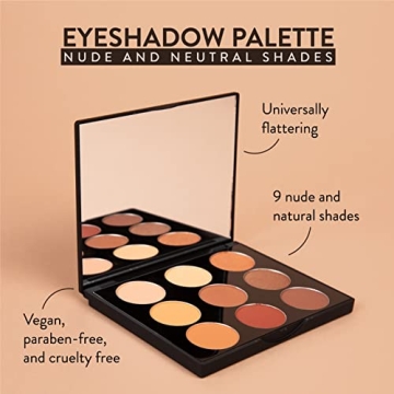 Vegan Mented Cosmetics Eyeshadow Palette in Nude and Neutral Shades