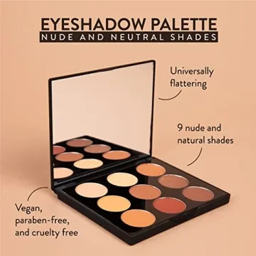 Vegan Mented Cosmetics Eyeshadow Palette in Nude and Neutral Shades