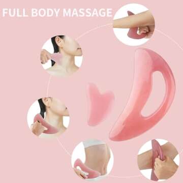 FDKJEJC Gua Sha Tool for Body and Face Massage Tools