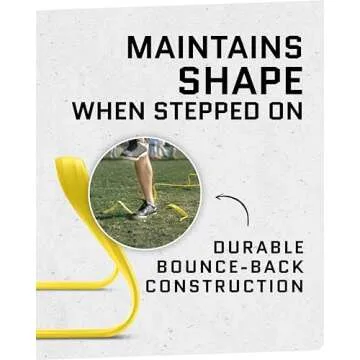 SKLZ Durable Agility Hurdles for All Athletes - 6 Pack