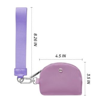 Stylish Mum's Memory Mini Zip Around Wristlet Wallet
