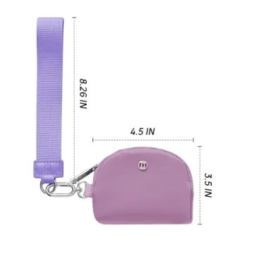 Stylish Mum's Memory Mini Zip Around Wristlet Wallet