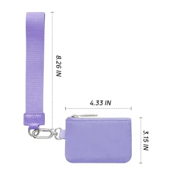 Stylish Mum's Memory Mini Zip Around Wristlet Wallet
