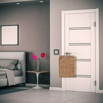 Trademark Innovations Hanging Wall Mounted Baskets - Set of 2 (Large)