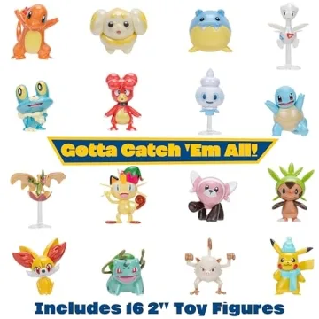 Pokémon 24 Piece Figure Playset for Kids and Collectors