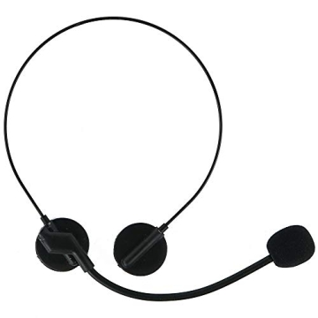 Skeleteen MJ Rockstar Costume Mic Headphones Accessory for All Ages